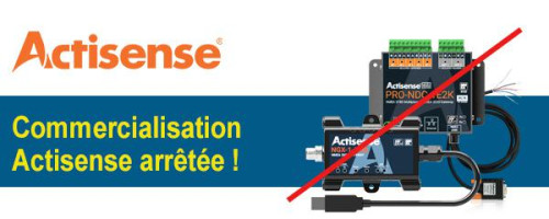 Arrêt de commercialisation Actisense
